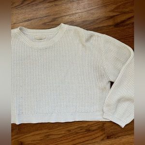 Cropped L. A. Hearts sweater
